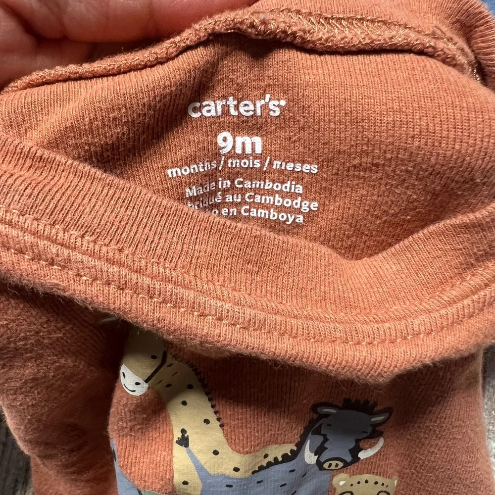 Bundle baby boy Carter’s bodysuits Pekkle truck outfit